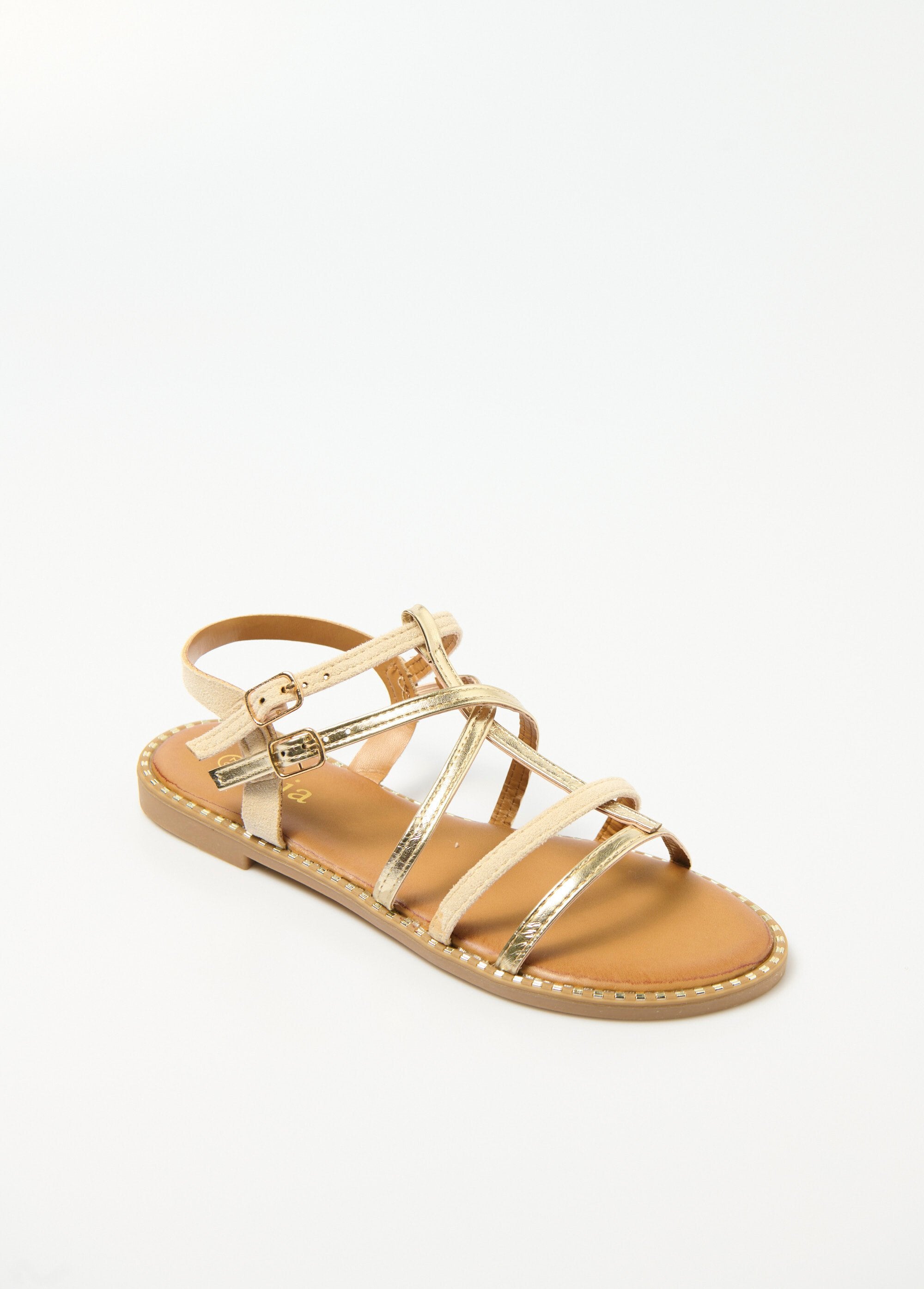 Sandalias_gladiadoras_de_dos_materiales_con_tiras_Beige_y_dorado_FA1_slim