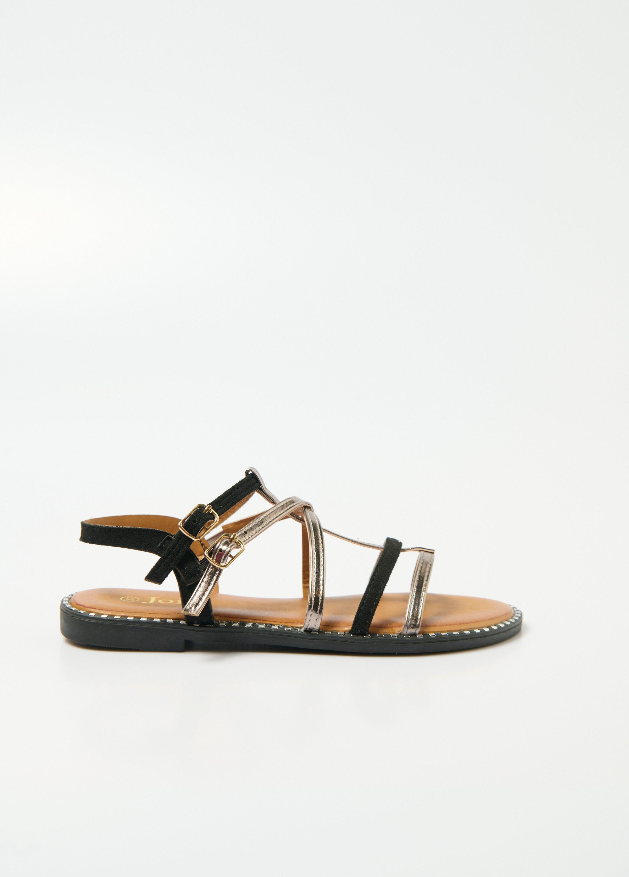 Sandalias_gladiadoras_de_dos_materiales_con_tiras_Negro_y_plata_DR1_slim