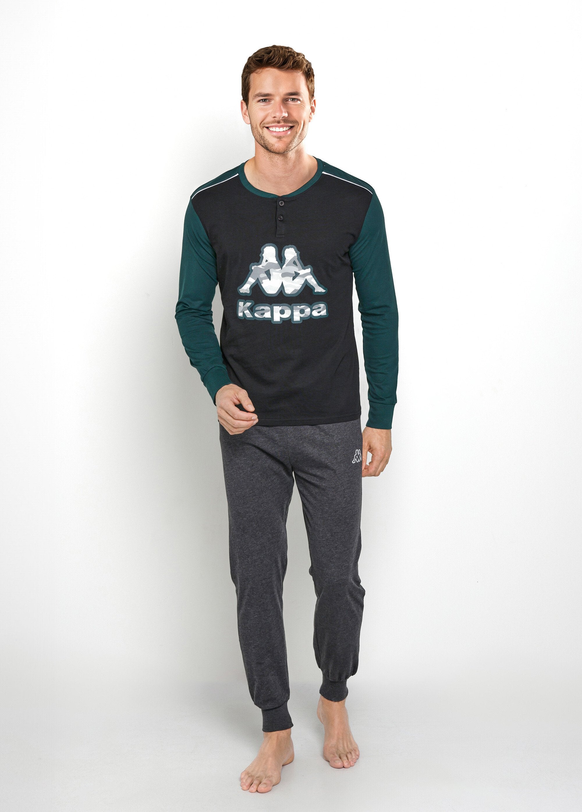 Pijama_de_manga_larga_con_puños_acanalados_Gris_FA1_slim