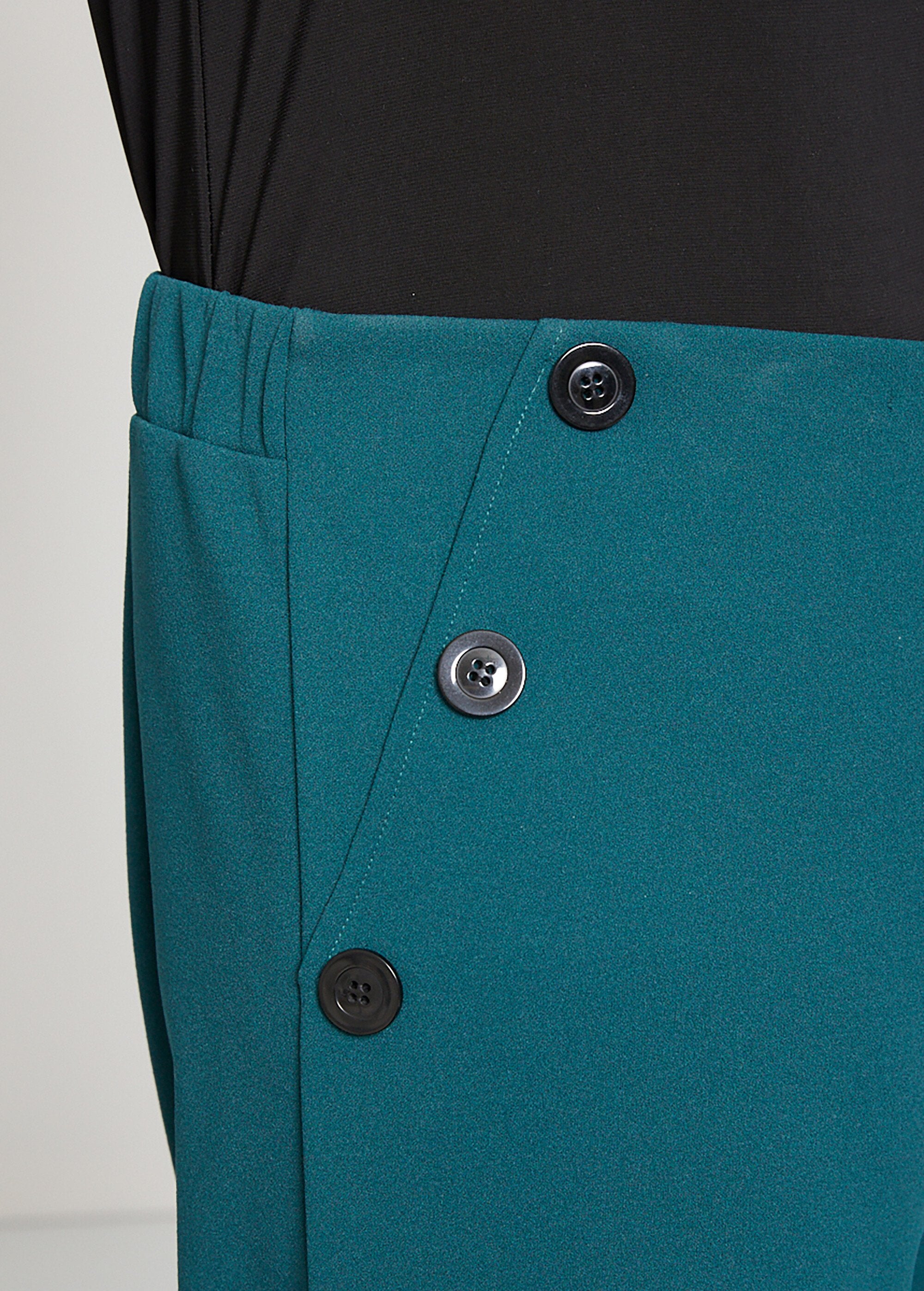 Pantalón_ancho_efecto_puente_Verde_DE1_slim