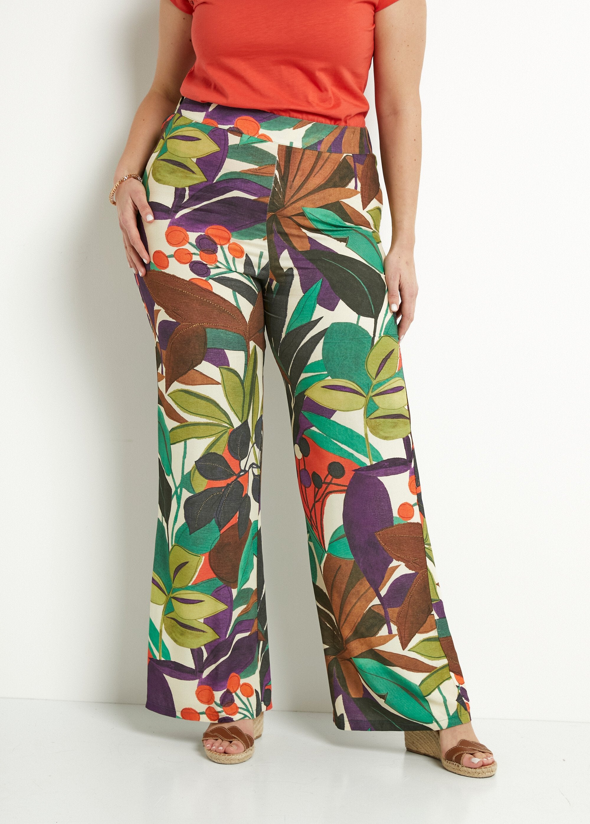 Pantalón_ancho_estampado_cintura_elástica_Multicolor_FA1_curvy