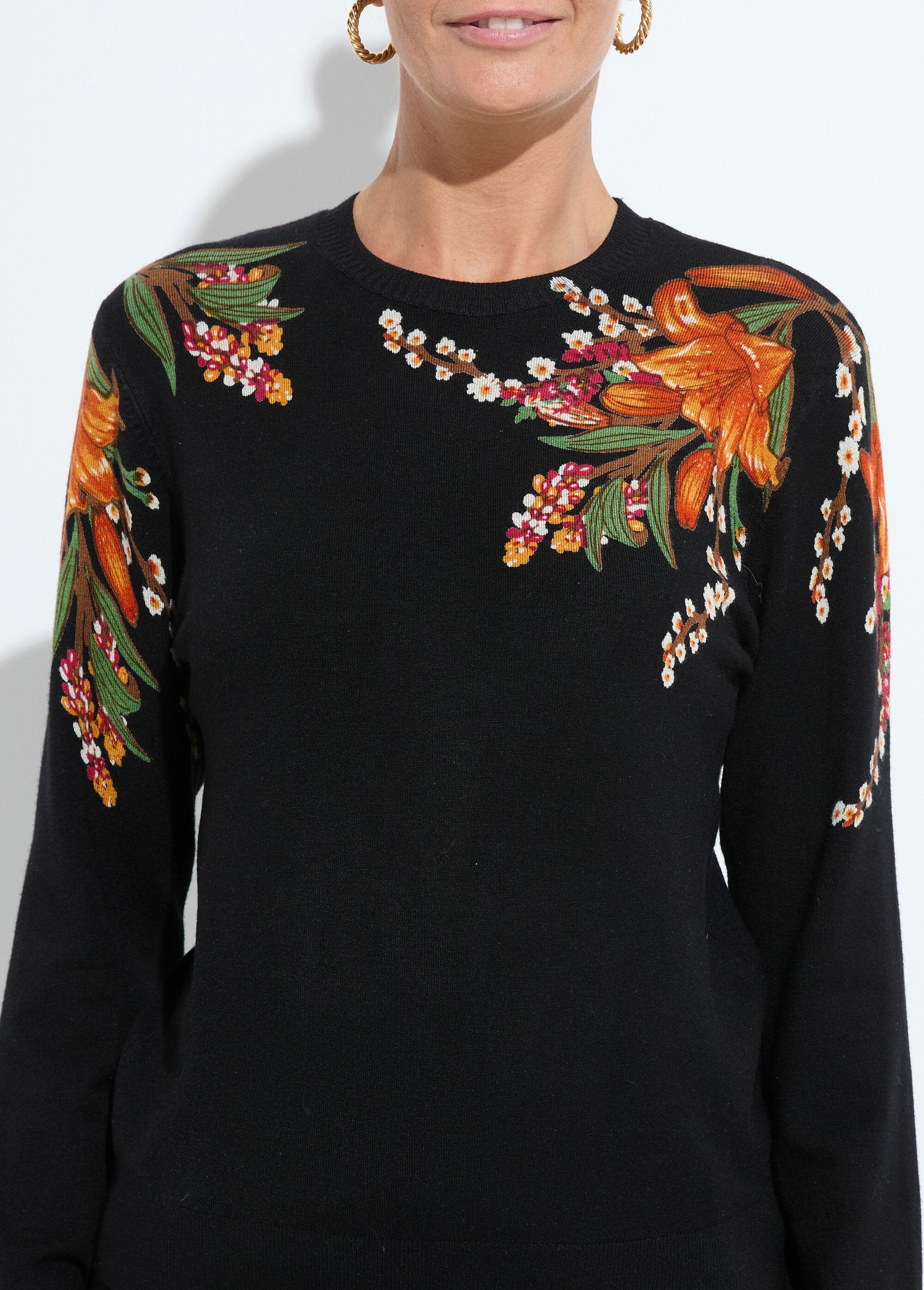 Suéter_cálido_de_manga_larga_con_estampado_floral_y_cuello_redondo_Negro_DE1_slim