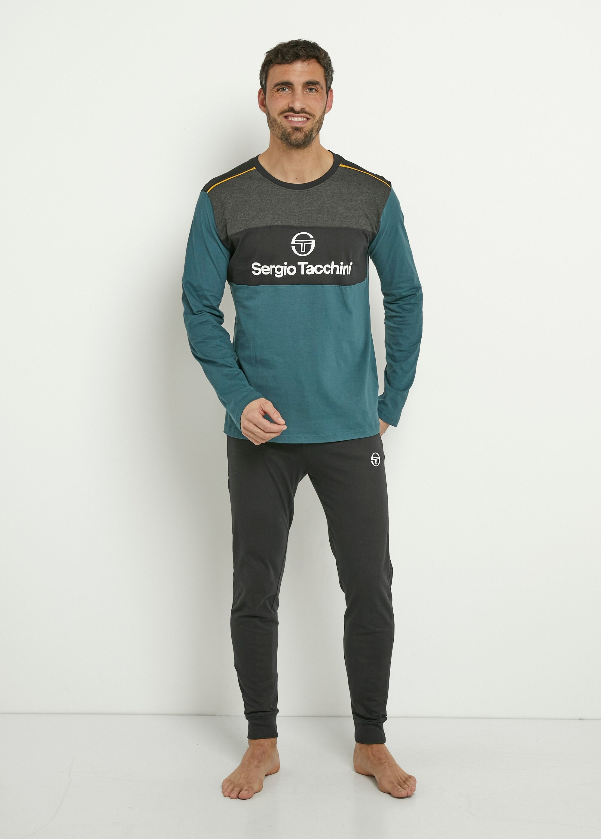 Pijama_de_rayas_de_manga_larga_Verde_FA1_slim