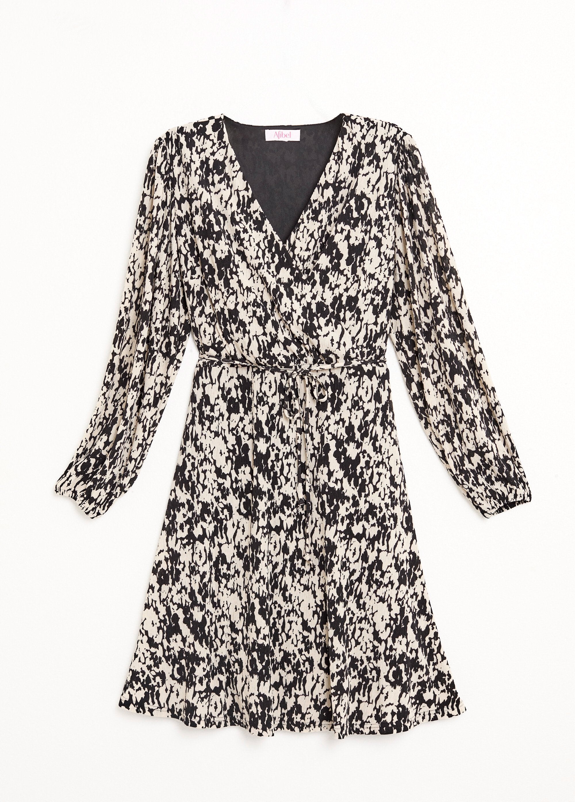 Vestido_corto_cruzado_con_estampado_tachiste_Negro_y_crudo_AP1_slim