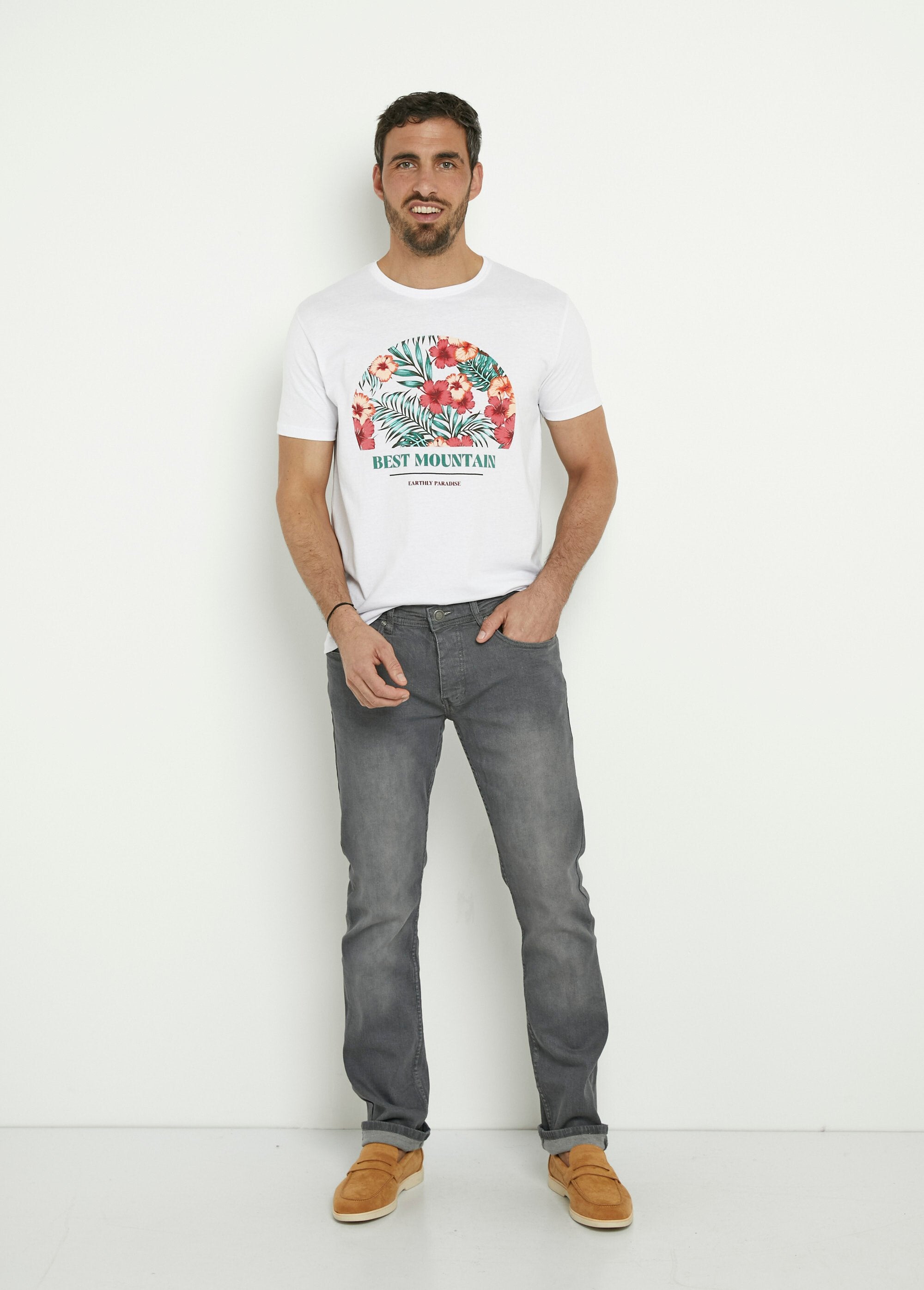 Camiseta_de_manga_corta_con_estampado_exótico_Blanco,_Blanca_SF1_slim