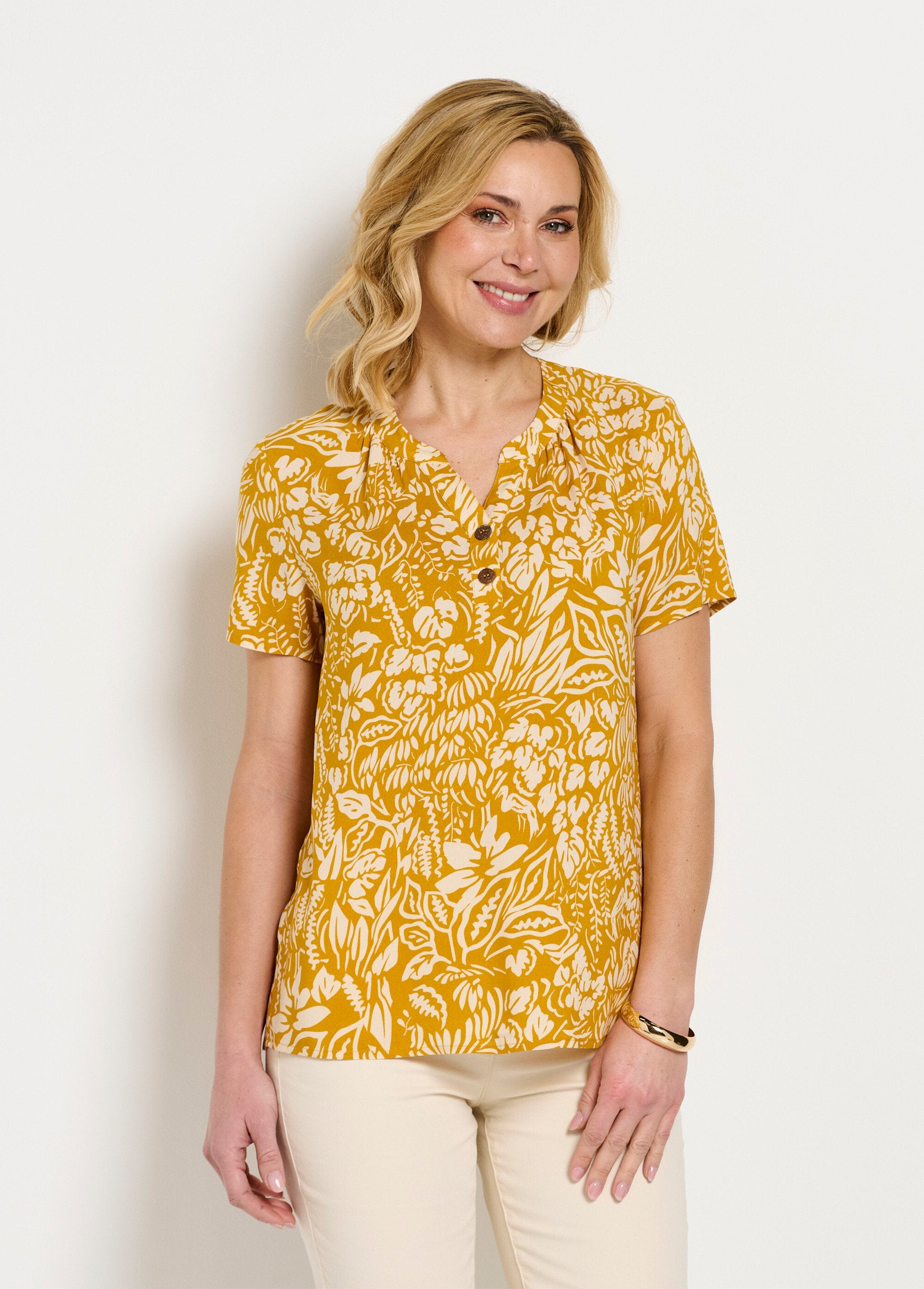 Túnica_larga_evasé_floral_o_lisa_Amarillo_y_crudo_FA1_slim
