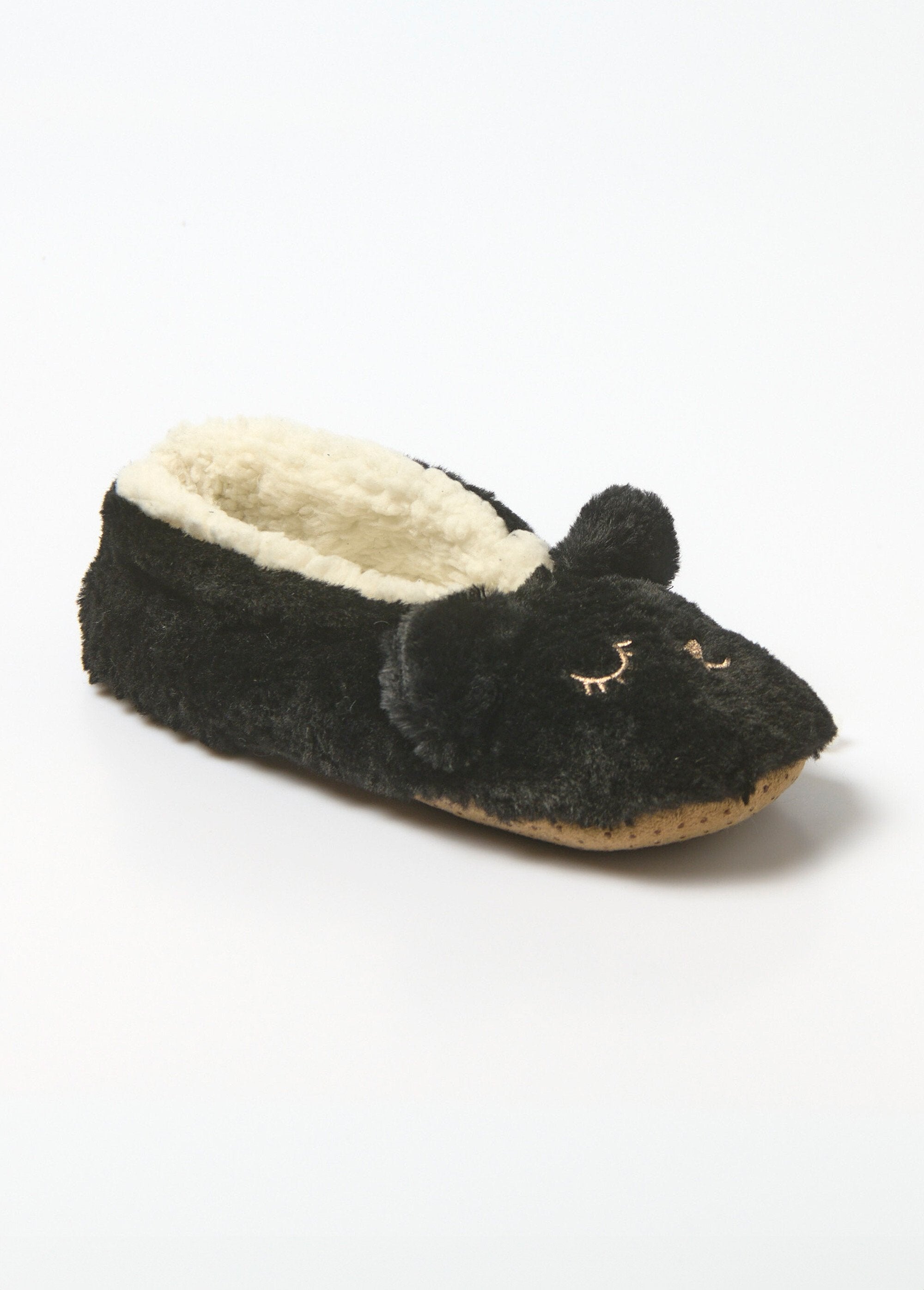 Zapatillas_de_piel_cálidas_con_estampado_animal_Negro_FA1_slim