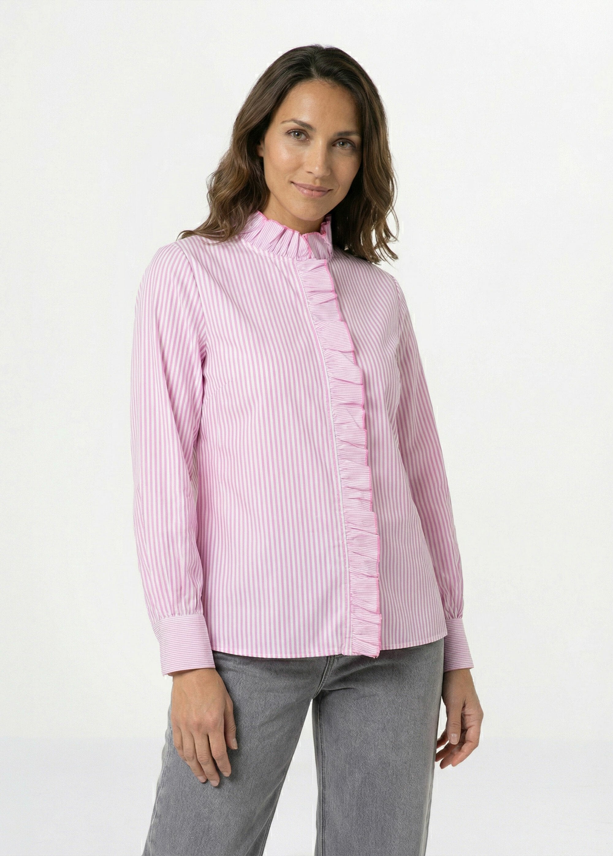 Blusa_plisada_de_rayas_con_cuello_alto_Rosa_rayada_FA1_slim