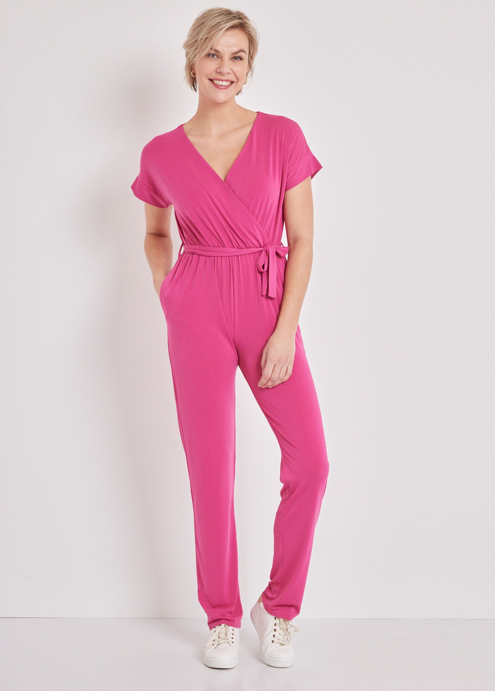 Mono_pantalón_de_punto_elástico_Fuchsia_FA1_slim