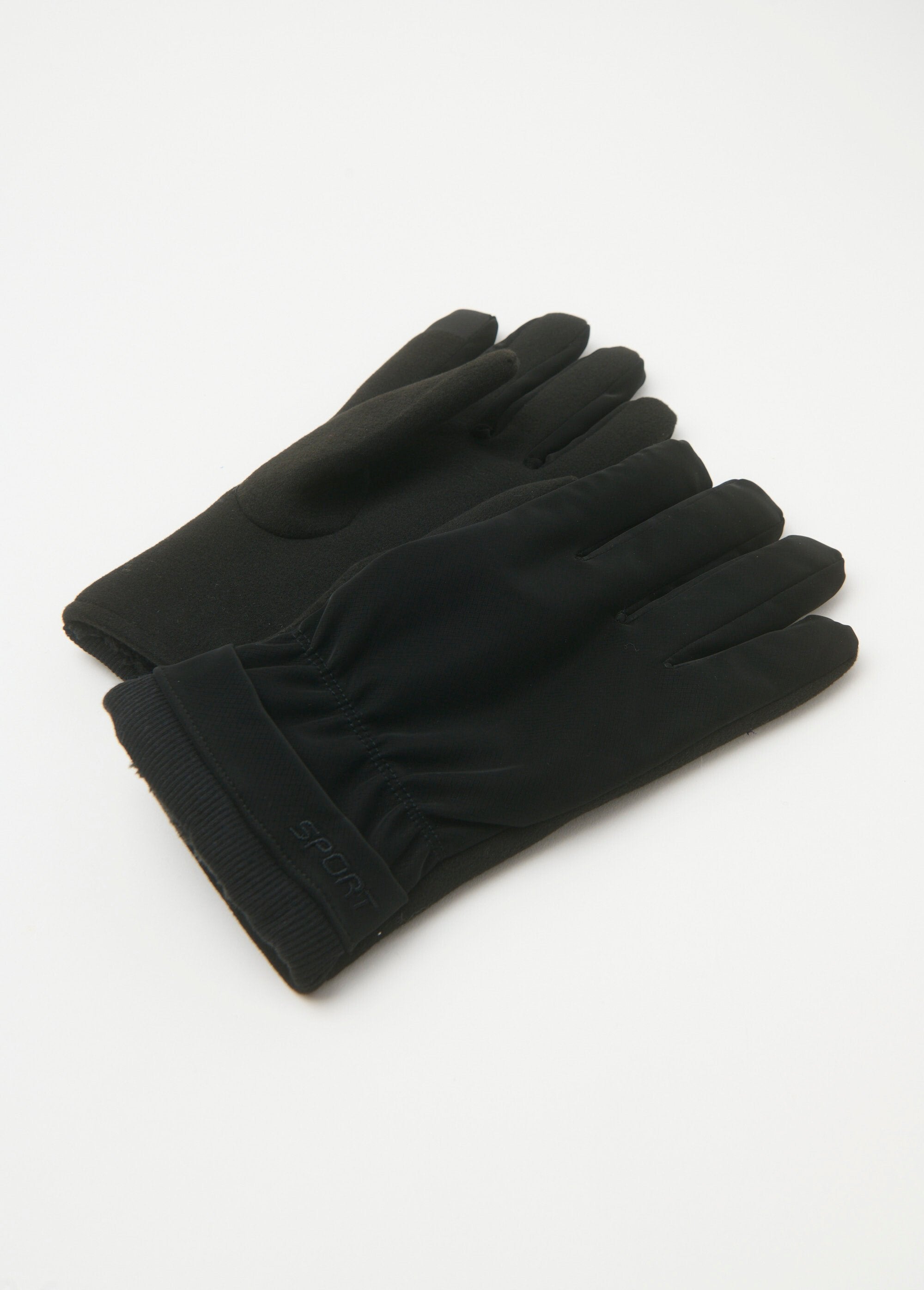 Cálidos_guantes_táctiles_con_forro_polar_Noir_AP1_slim