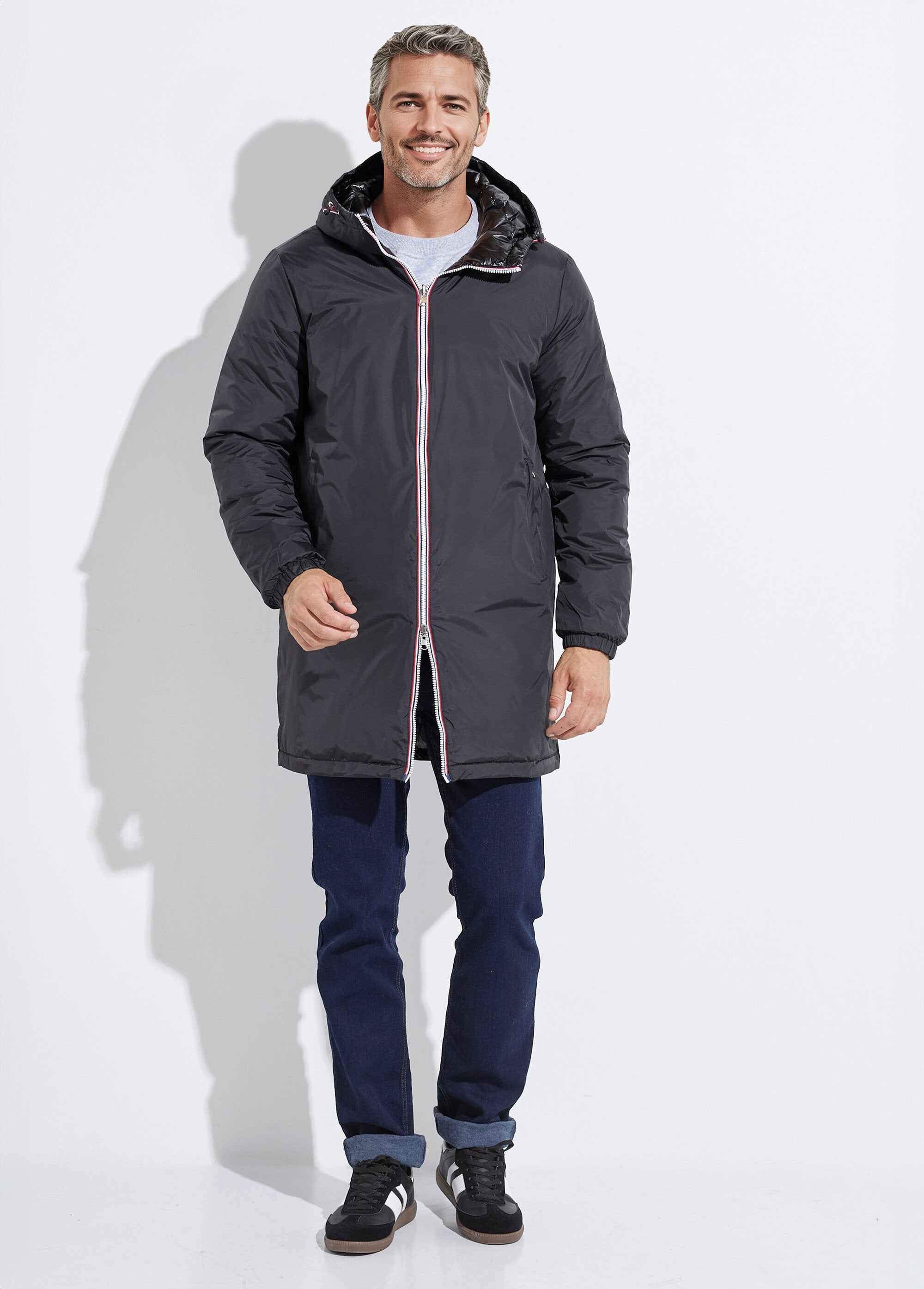 Doudoune_longue_réversible_à_capuche_Noir_SF1_slim