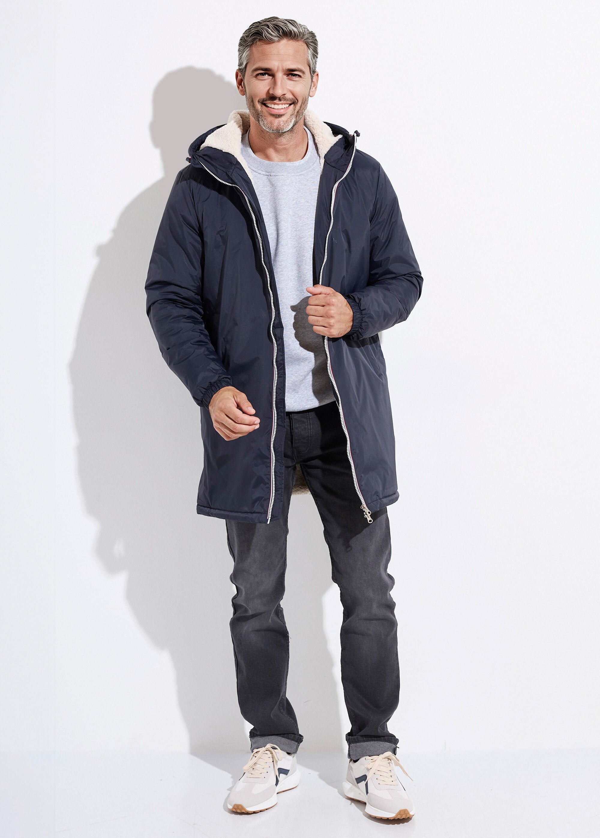 Parka_longue_chaude_fourrée_déperlante_Marine_et_ecru_SF1_slim