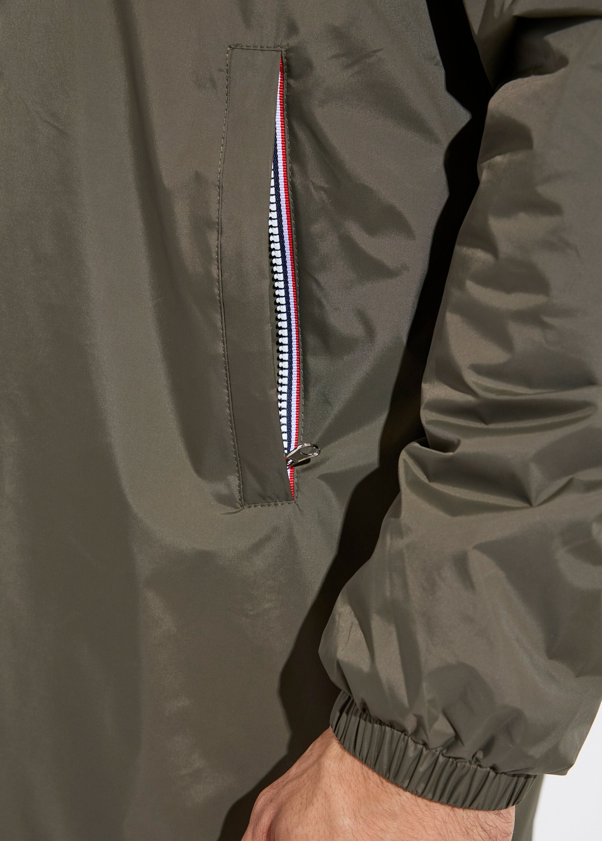 Parka_longue_chaude_fourrée_déperlante_Kaki_DE2_slim