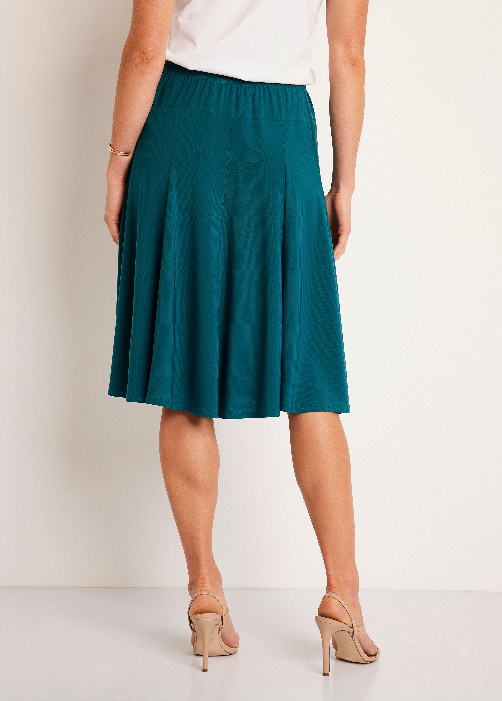 Falda_midi_de_punto_evasé_Verde_DO1_slim