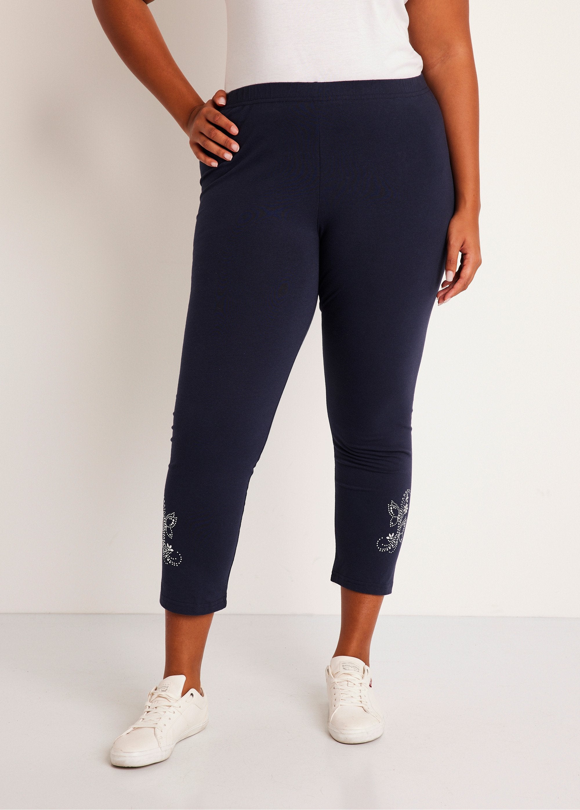 Legging_liso_corto_con_cinturilla_elástica_Marina_FA1_curvy