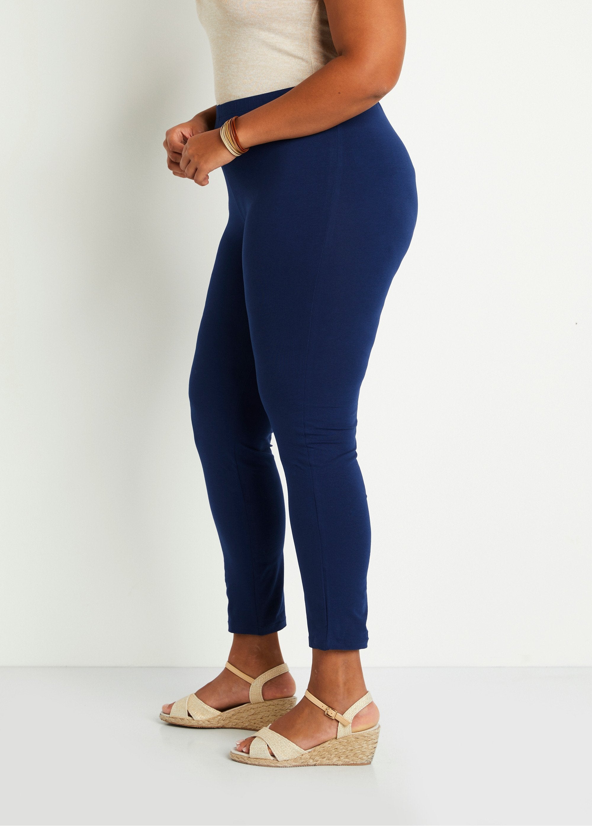 Leggings_estampados_con_cinturilla_elástica_Azul_marino_liso_DR1_curvy