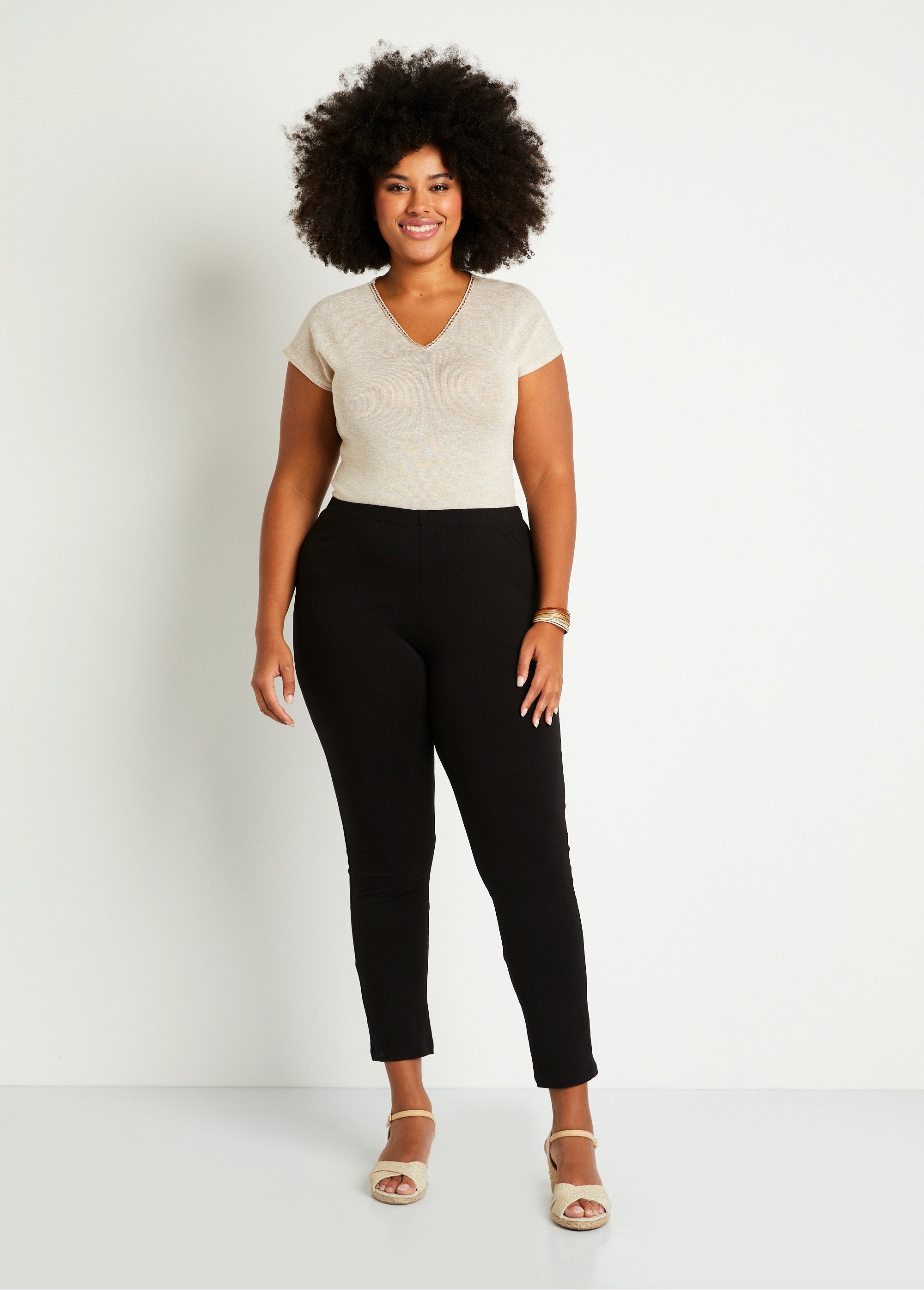 Leggings_estampados_con_cinturilla_elástica_Negro_liso_SF1_curvy