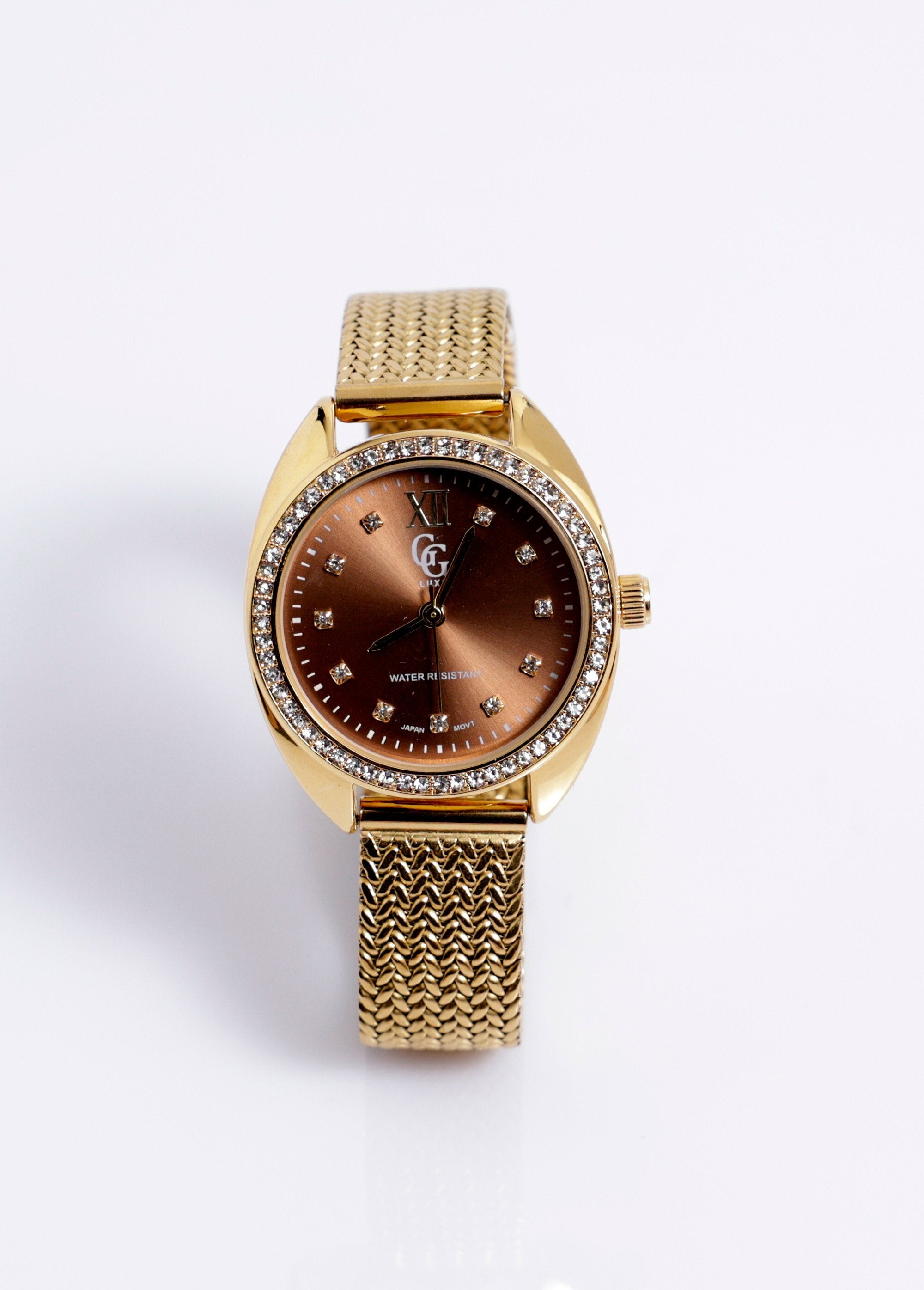 Reloj_joya_de_acero_con_esfera_redonda_de_diamantes_de_imitación_Marrón_dorado_FA1_slim