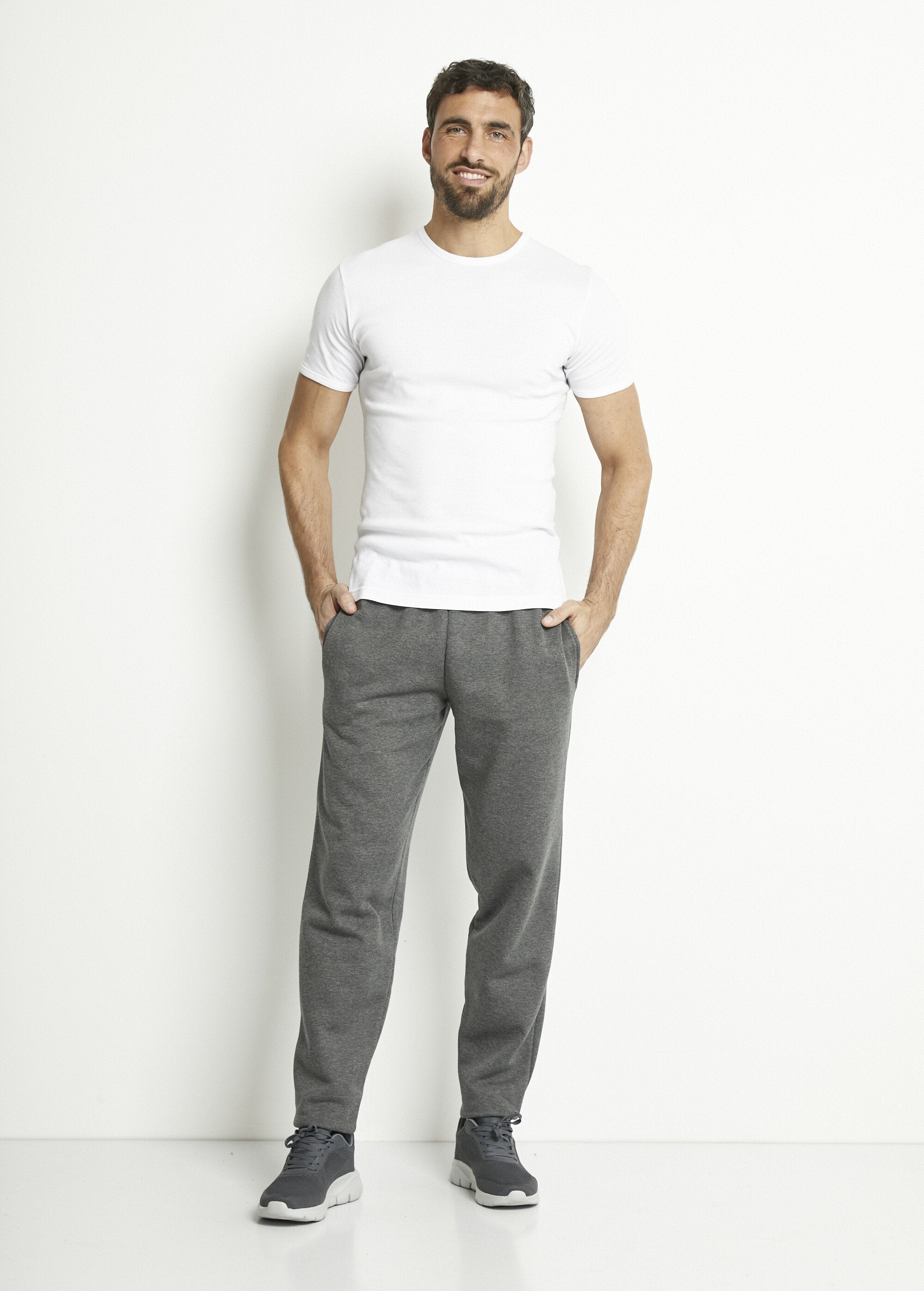 Pantalón_jogging_polar_con_cinturilla_elástica_Gris_antracita_SF1_slim