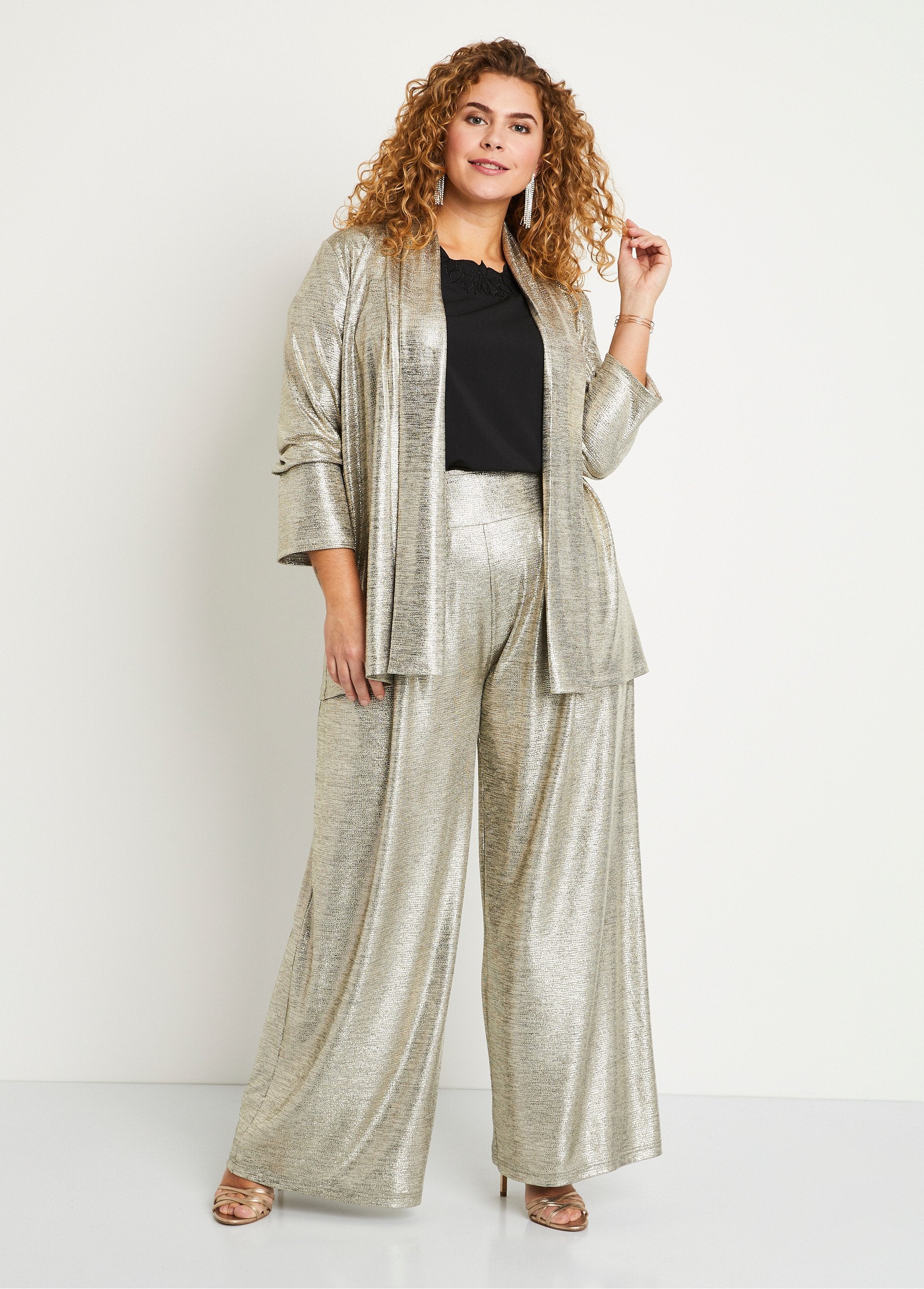 Pantalón_ancho_de_punto_brillante_con_cintura_elástica_Dorado_SF1_curvy