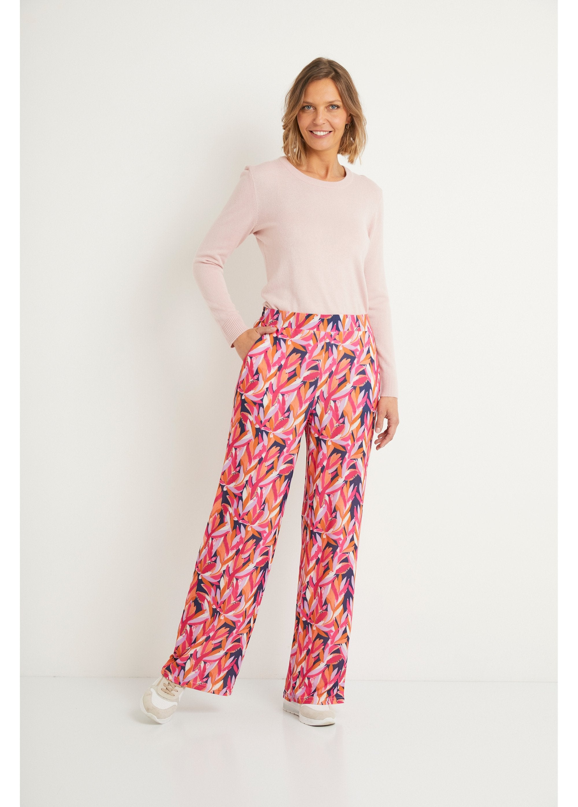 Pantalón_ancho_con_cintura_elástica_Marine_et_rose_SF1_slim