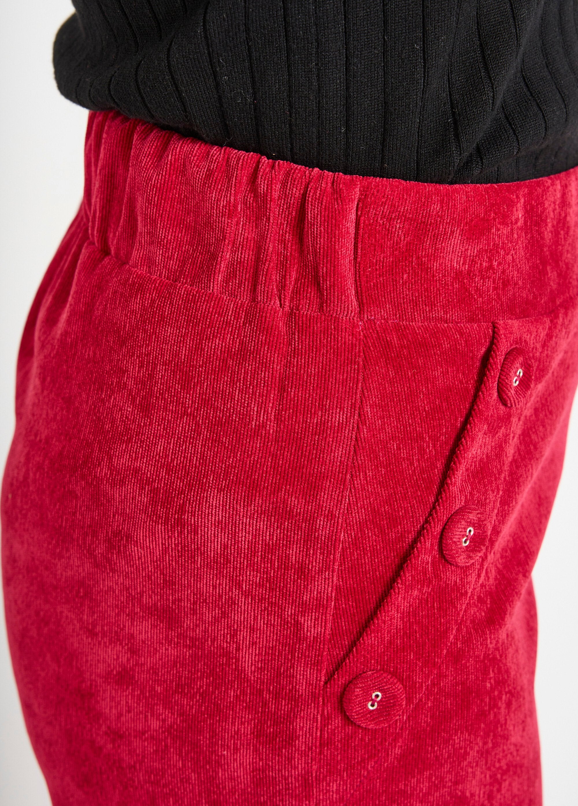 Pantalones_de_pana_de_pierna_ancha_con_cintura_semielástica_Rojo_DE2_slim