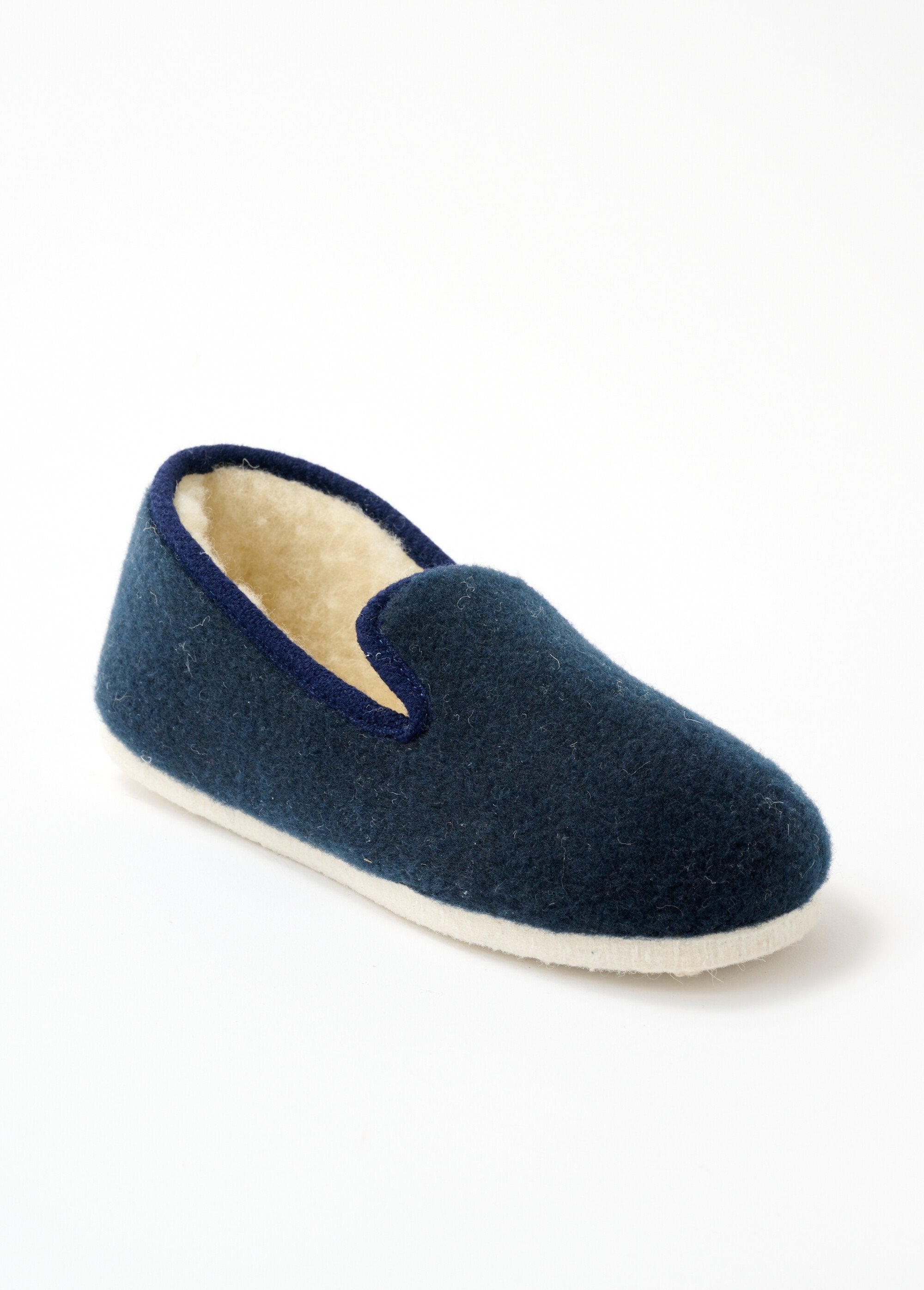 Pantuflas_mixtas_confort_ancho_suela_fieltro_Azul_marino_liso_FA1_slim