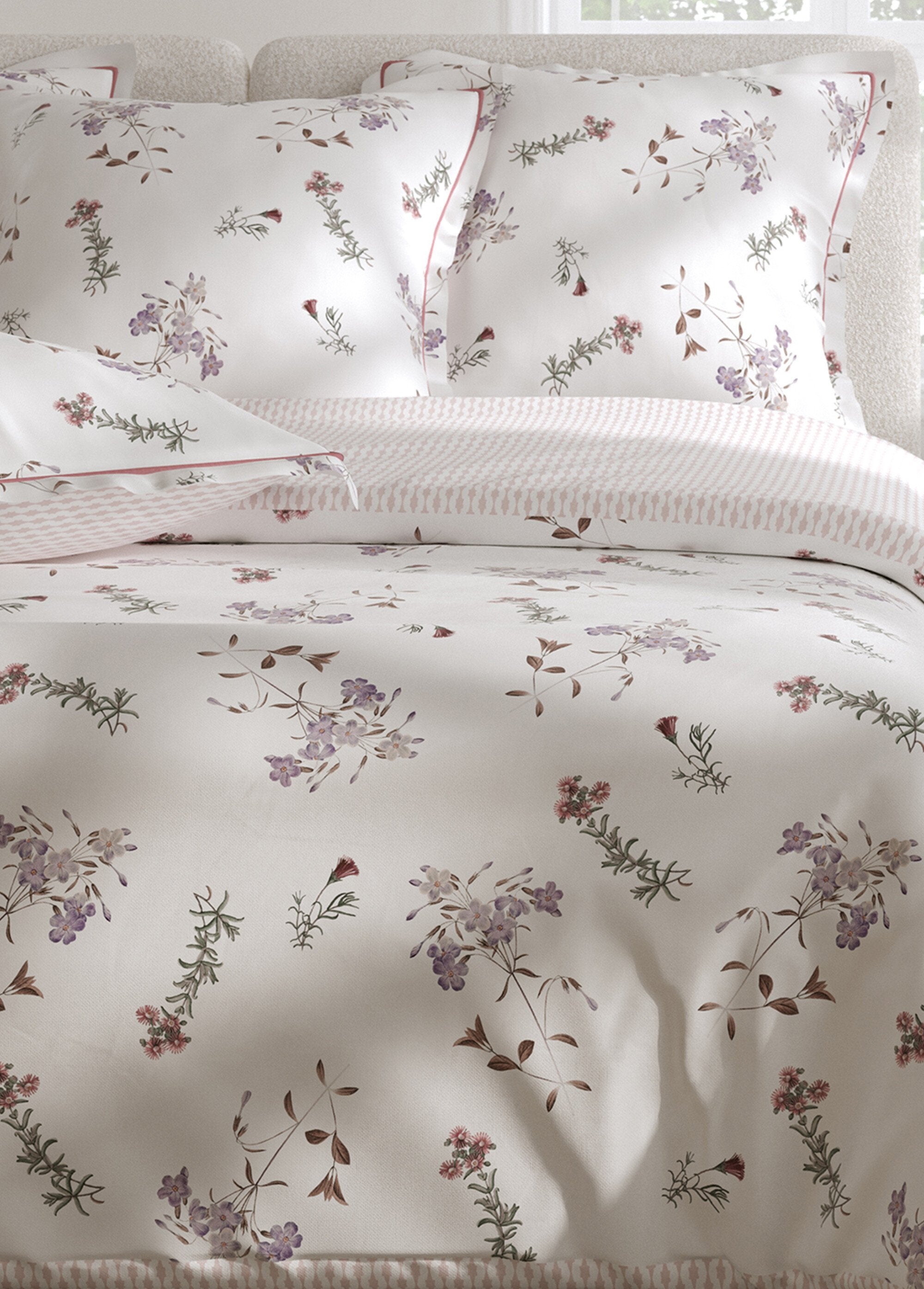 Juego_de_cama_de_percal_de_3_piezas_con_funda_nórdica,_violeta_Imprimir_blanco_DE3_slim