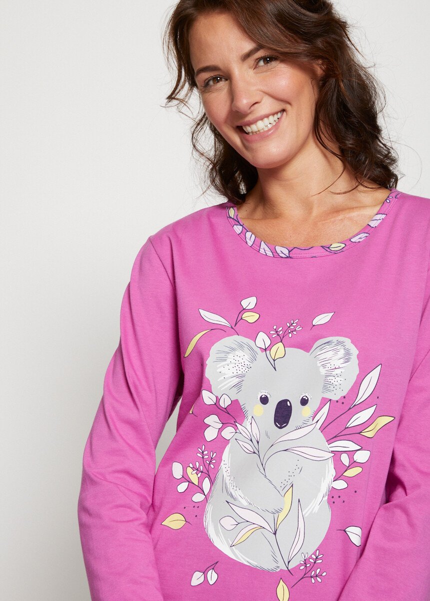 Pijama_de_algodón_estampado_con_estampado_de_koalas_Rosa_DE1_slim