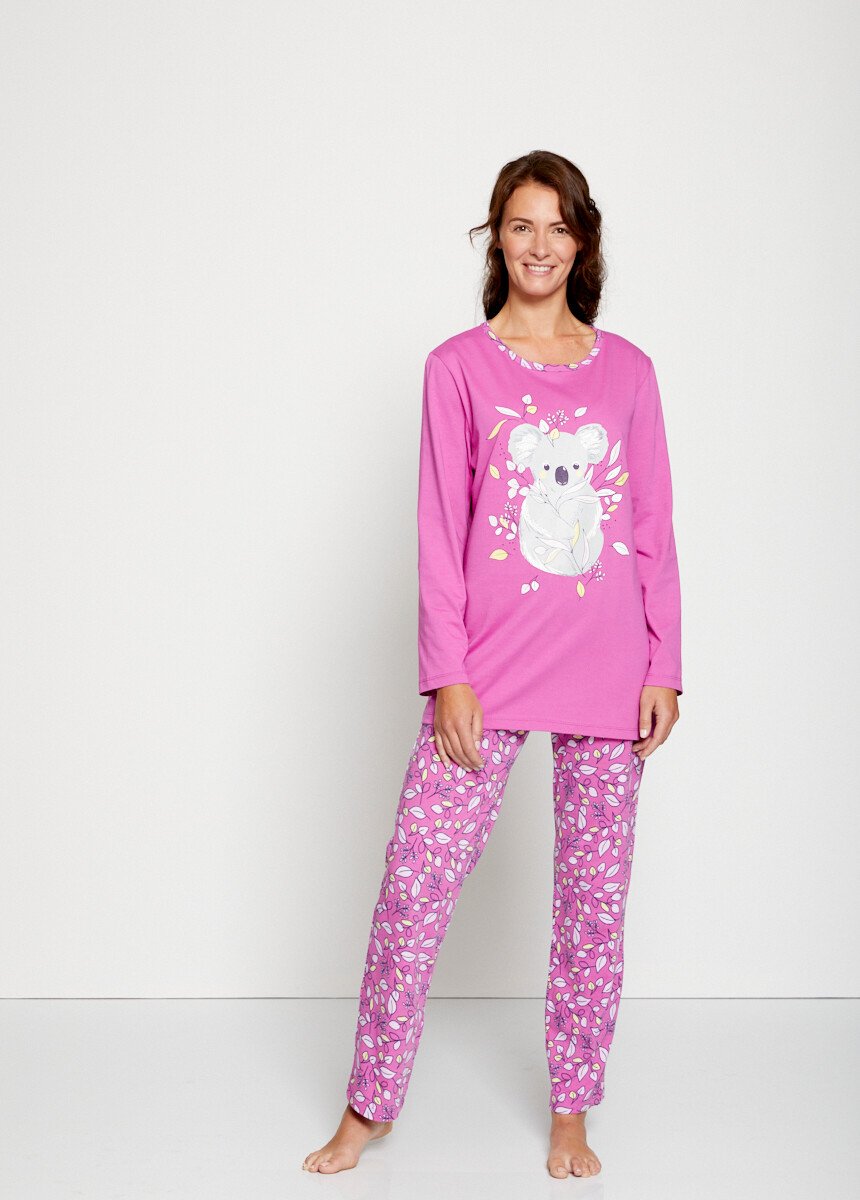 Pijama_de_algodón_estampado_con_estampado_de_koalas_Rosa_FA1_slim