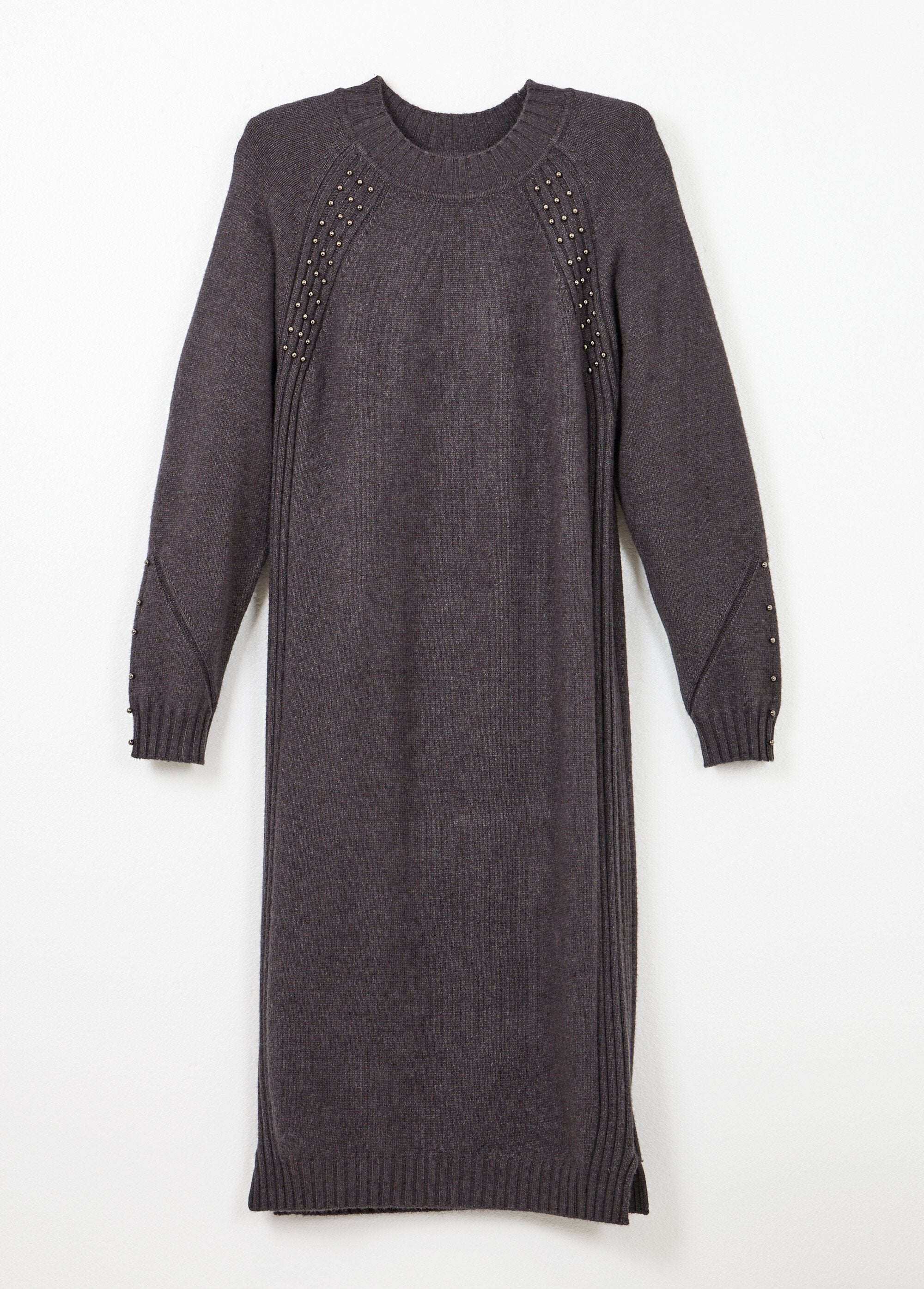 Vestido_de_jersey_de_cuello_alto_con_detalles_de_canalé_con_cuentas_Gris_antracita_AP1_slim