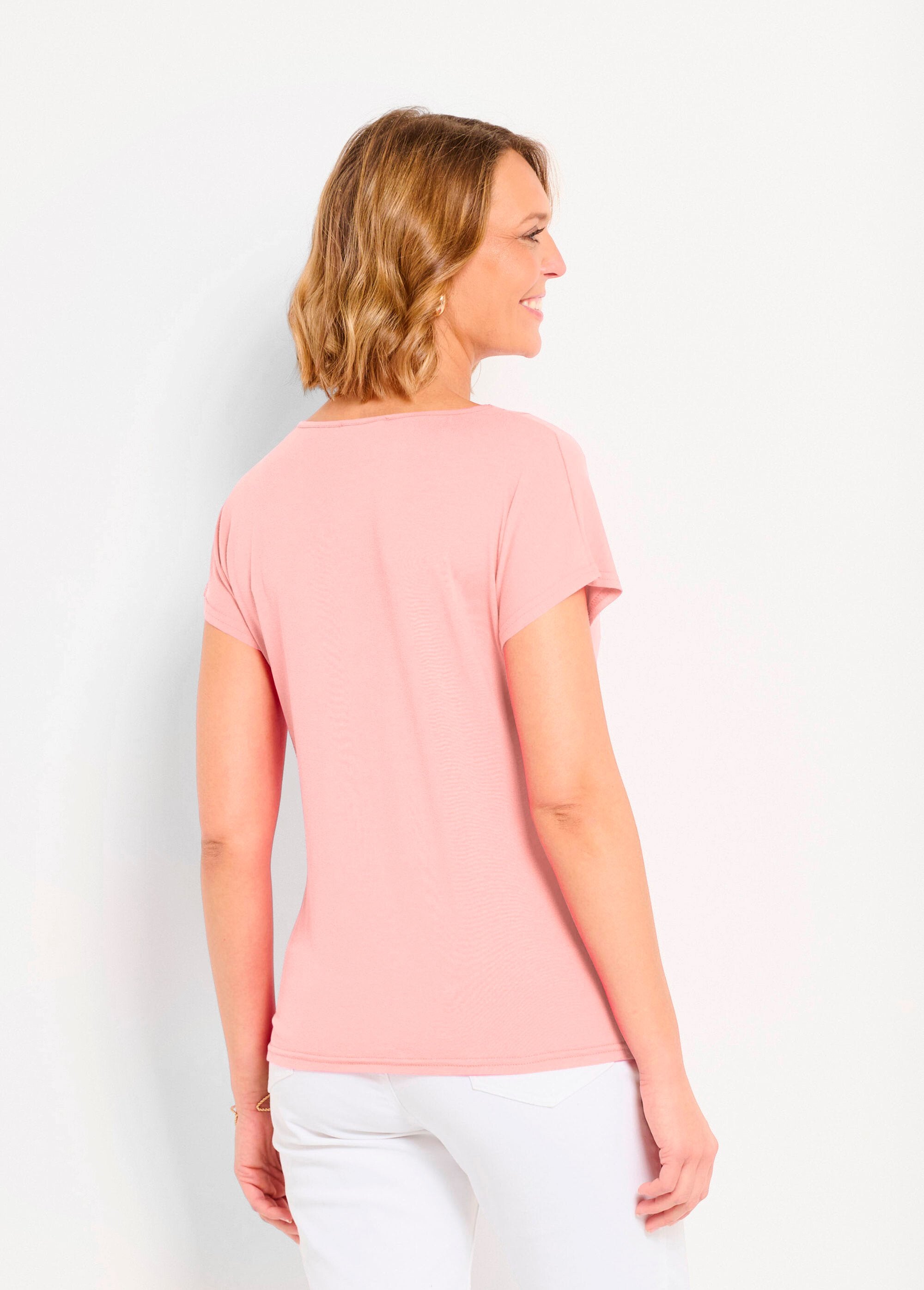 Camiseta_corta_de_encaje_elástico_Rosa_DO1_slim